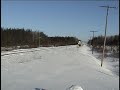 Via Rail  Allardville NB Canada Feb 11 07
