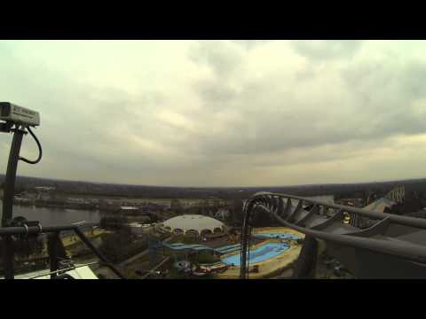 thorpe park the swarm - Shot using a GoPro HD Hero3 Black Edition. Change the resolution setting to