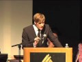 At the 2009 UCLA LGBT Graduation Ceremony Academy Award Winning Screenwriter Dustin Lance Black was recognized with the 