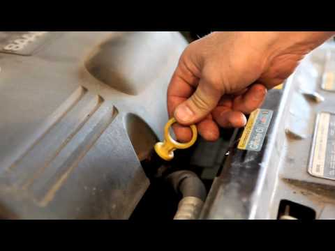 how to check engine oil in fz
