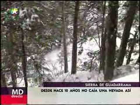 Nevada Sierra de Guadarrama 21-02-2006