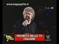 Beppe Grillo - I Cinesi - Proibito nelle TV Italiane