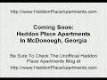 Haddon Place Apartments McDonough Georgia Haddon Place Apartments McDonough Georgia