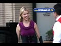 amy smart spotted in la