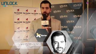 Alessandro Pecorelli CEO Vertex Capital at UnlockBlockchain Forum Dubai