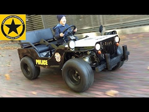 Children POLICE Motor JEEP (Long Play) Performed by Jack (3)