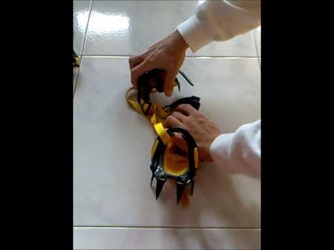 how to fit grivel crampons