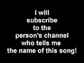 Name This Song