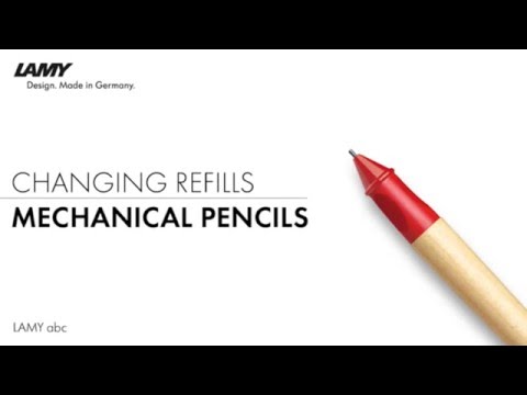 Topkantoor & creatief - LAMY abc Mechanical Pencil – How to Change Refills