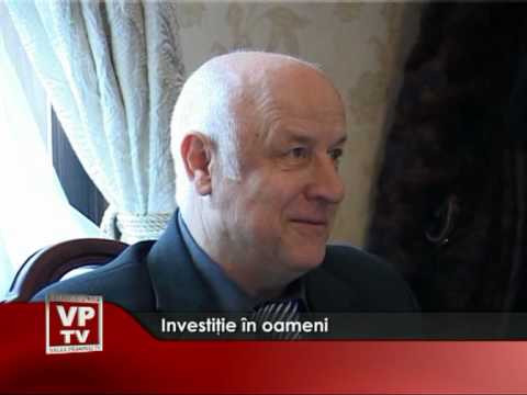 Investitie in oameni