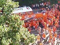 Viva Hollandia live in basel met het oranje legioen/Dutch soccer fans in Basel EURO 2008