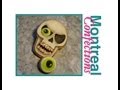 Cookie decorating - Skull Halloween cookie design Cookie decorating - Skull Halloween cookie design