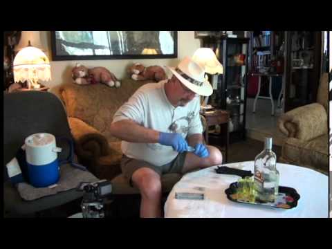 how to drain knee effusion