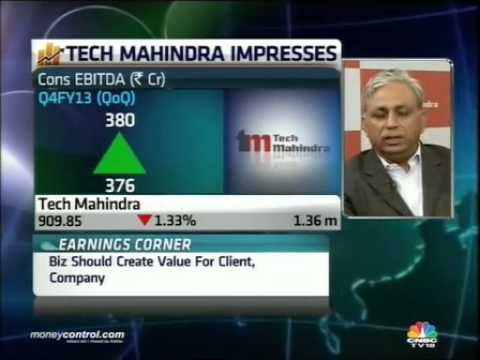 Earnings - Tech Mahindra has posted good Q4 numbers, with revenue for the fourth quarter up 6.5% to Rs 1907 crore, and profit growth at 36.8%. The management says the ...