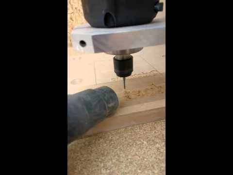 Die ersten Versuche mit meiner CNC