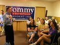 Tommy Thompson discusses education in Osceola