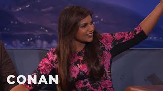 mindy kaling on conan mindy kaling got wasted at conan s house conan on tbs mindy kaling on conan mindy kaling got wasted at conan s house conan on tbs