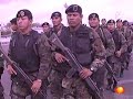 Fuerzas Especiales Ejercito Mexicano revisan su armamento