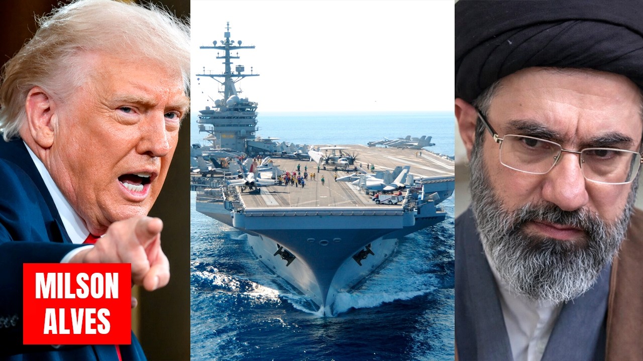 ÚLTIMAS: Pesadelo do IRÃ acaba de começar com chegada do 3º PORTA-AVIÕES