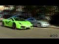 Lamborghini LP560-4 Accelerations & Downshift Sounds Larini
