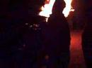Truckhaven Xmas tree Burn