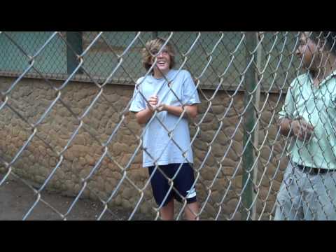 EJ gets bit by a monkey 2