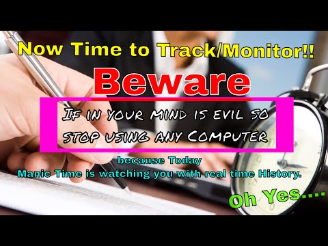ManicTime Tutorial | Track Computer Usage | ManicTime Download | Software Categories YouTube