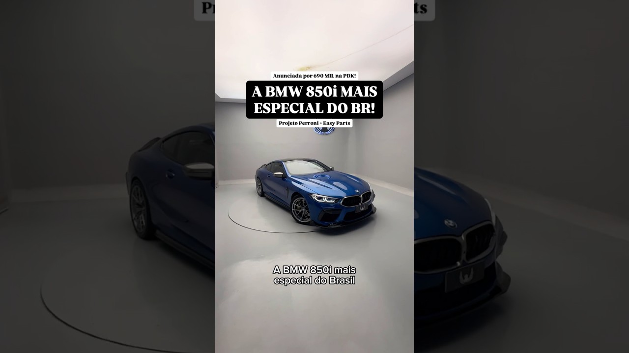 A ÚNICA BMW M8 COUPÉ do PAÍS! 😈