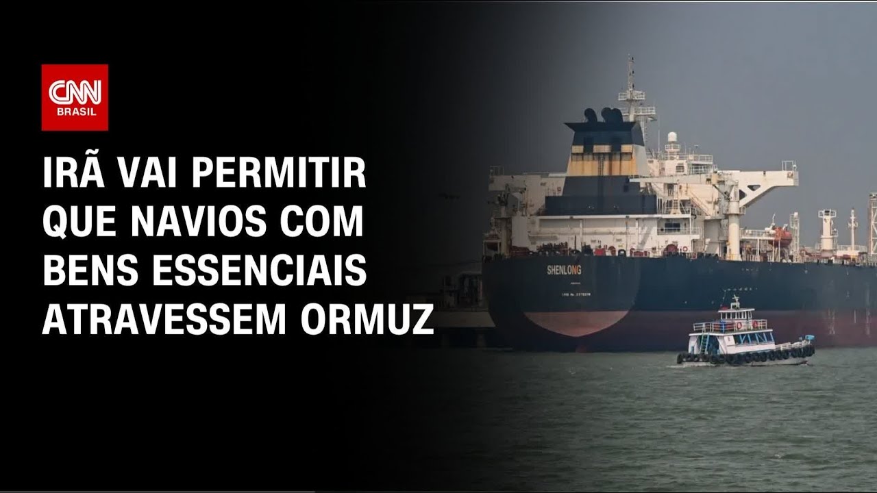 Estreito de Ormuz: Irã diz que vai permitir passagem de navios com bens essenciais | AGORA CNN