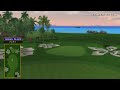 Golden Tee Great Shot on Tahiti Cove!