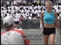 marat safin and anna kournikova waterfight