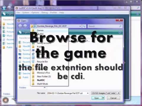 how to run dreamcast games on chankast