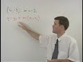 access full lesson containing this video at: http://www.yourteacher.com/algebra2/pointslopeform.php students learn to write the equation of a line given a point on the line and the slope of the line, by using the point-slope formula, which states that given a point (x1, y1) and a slope m, the equation of the line can be written as y - y1 = m(x - x1). for example, if a line passes through the point (3, -2), and has a slope of 4, its equation can be written: y + 2 = 4(x - 3). from here, the equation can be converted to either slope-intercept or standard form. note that a horizontal line passing through a given point has the equation y = the y-coordinate of the given point, and a vertical line passing through a given point has the equation x = the x-coordinate of the given point.