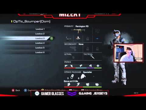 Call Of Duty Ghosts: Class Setup Video!! (Domination)