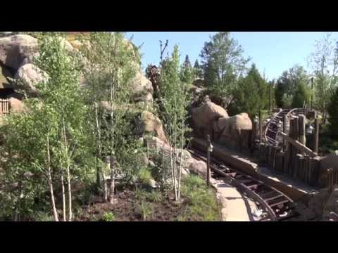 Seven Dwarfs Mine Train commercial shoot