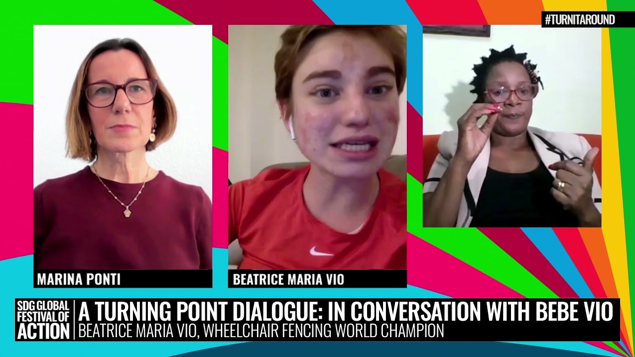 A Turning Point Dialogue: In Conversation with Bebe Vio