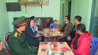 Chủ tịch UBND thành phố Nguyễn Anh Tú: chúc tết các thương, bệnh binh tại phường Phương Nam