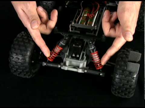 how to adjust rc car shocks
