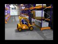 seguridad industrial   levante de cargas con montacargas