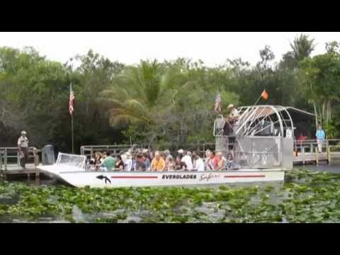 Everglades National Park. Airboat Tour. Florida USA