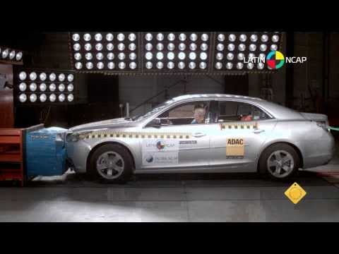 Prueba Latin NCAP Chevrolet Malibu