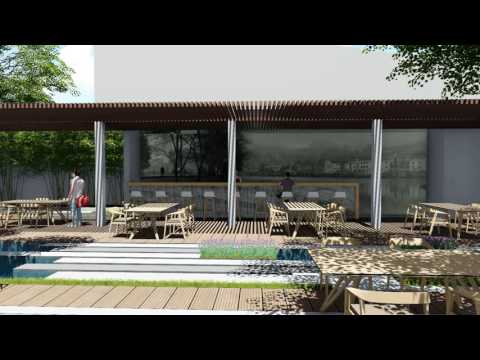 Phối cảnh quán Cafe Anh Quang 