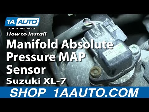 How To Install Replace Manifold Absolute Pressure MAP Sensor Suzuki XL-7