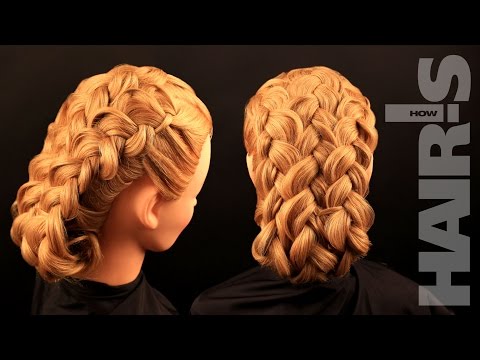 How to do a three French braid hairstyle