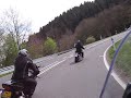 Eerste camera test op V-strom in Eifel