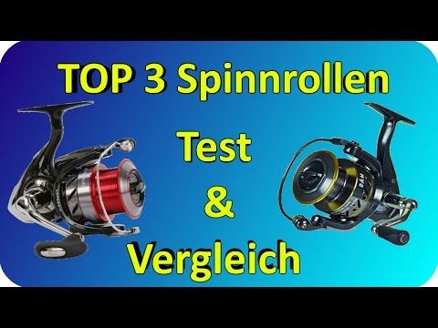 Spinnrollen TEST & Vergleich | Top 3 Spinnrollen bis 50€ Testbericht/Kaufempfehlung