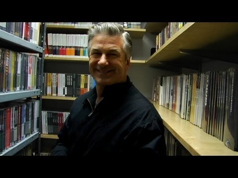 DVD - The supremely talented Alec Baldwin stopped by the Criterion Collection office and the DVD closet!