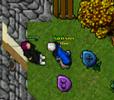 Narei testing runes on Groar