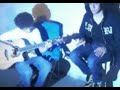 this is envy on the coast doing temper temper acoustic after the show in dallas. 
this was their first ever attempt at doing it acoustic!!