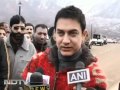 Aamir Khan shoots in the Kashmir valley